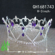 Nouveaux designs rhinestone royal accessories wholesale tallier crown tiara